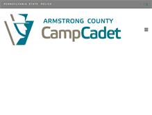 Tablet Screenshot of campcadet.com